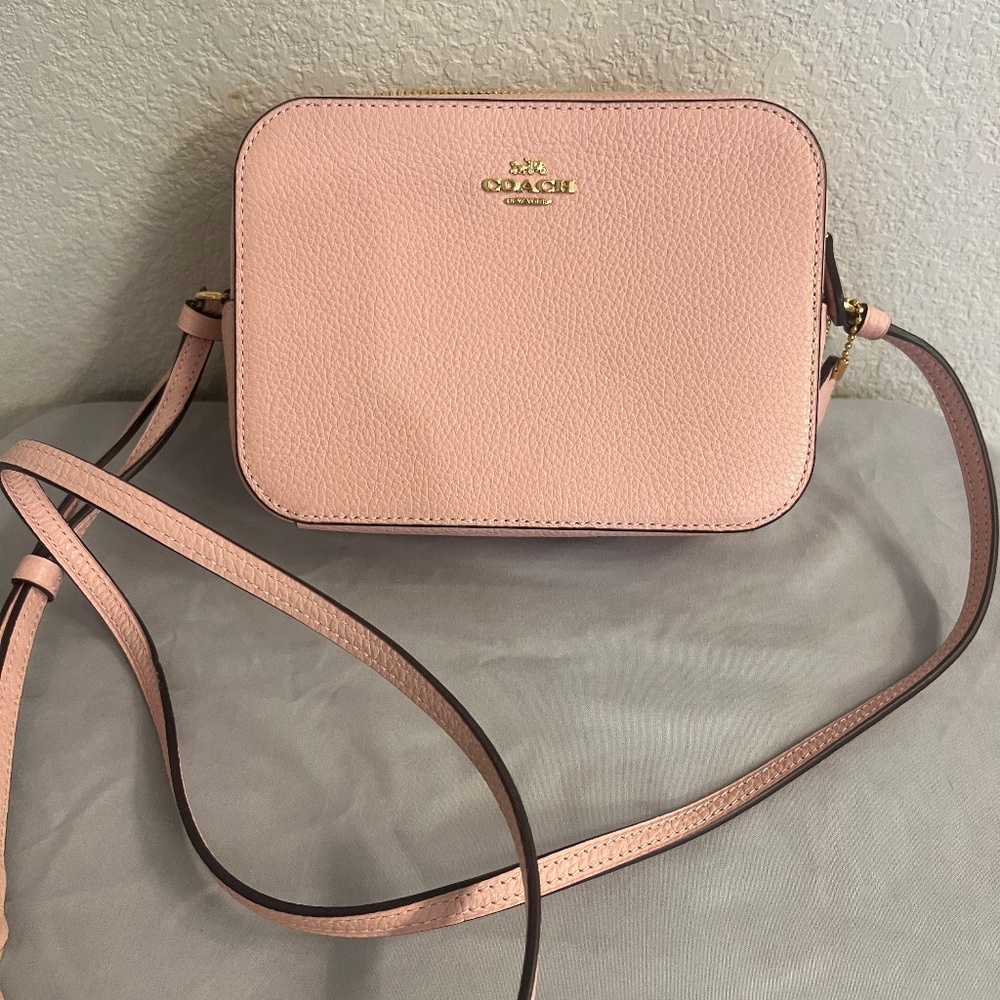 Light Pink Coach crossbody
